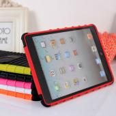PC+TPU 2 in 1 form ipad mini rugged case kick stand cover color matching DIY