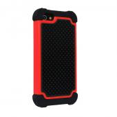 3 in1 full shockproof TPU+PC+Silicon back cover for iphone 5
