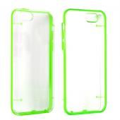 High Quality TPU+PC Transparent edge Case Cover For iphone 5c