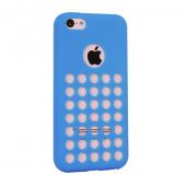 Colorful hollowed tpu back cover case for iphone 5C