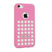 Colorful hollowed tpu back cover case for iphone 5C