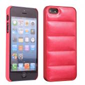 for iphone5 hard case pc and leather cover 