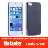 for iphone 5c hard cover with various pattern leather