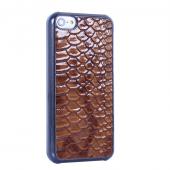 leather chrome pc cover for iphone 5c