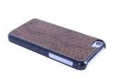 leather chrome pc cover for iphone 5c